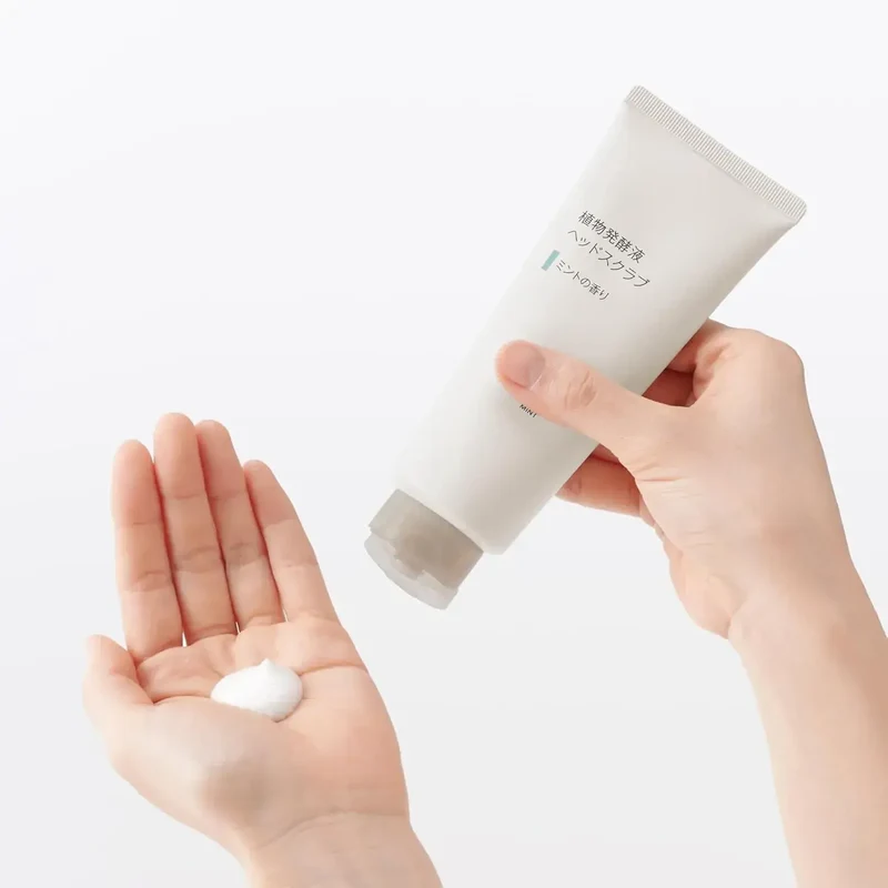 Muji Plant Fermentation Scalp Scrub Mint Scent 200g