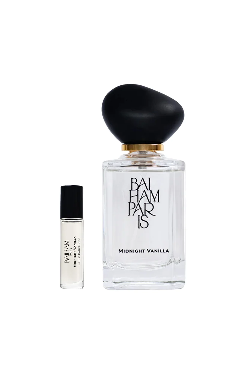 Parfum & roll on - Midnight vanilla - Vanille & cèdre