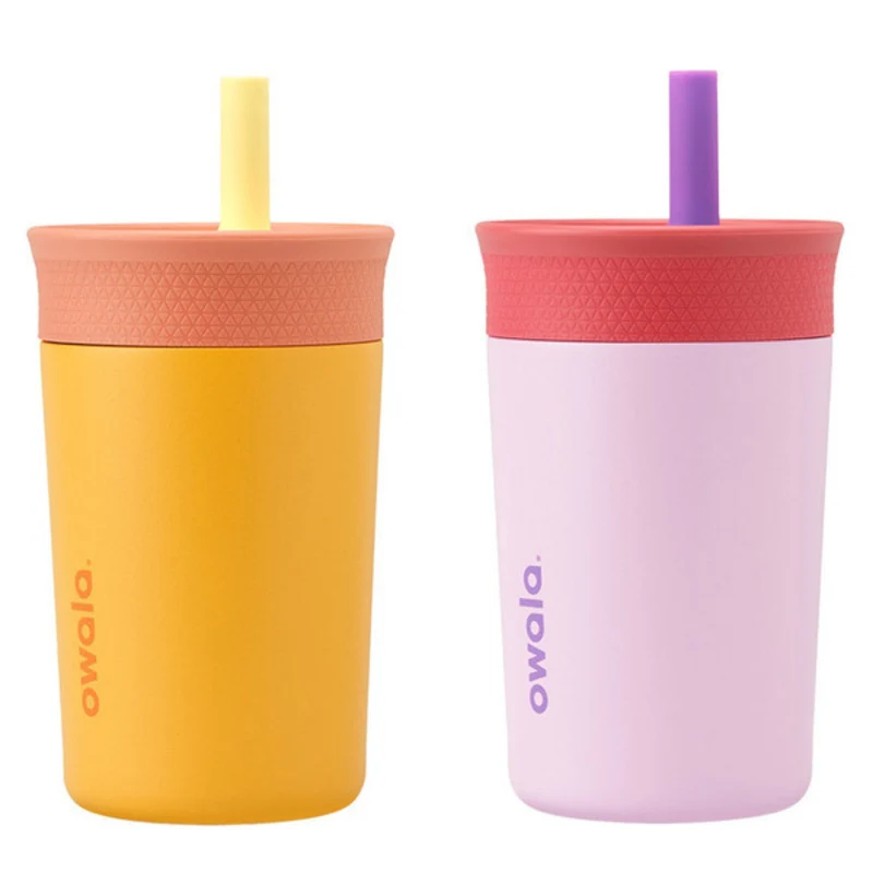 OWALA - Ensemble de 2 Gobelets en Acier Inoxydable de 355 ml