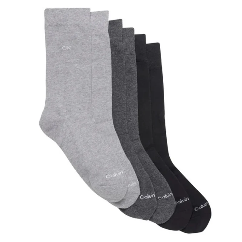 CALVIN KLEIN - 6 Paires de Chaussettes Habillées pour Homme