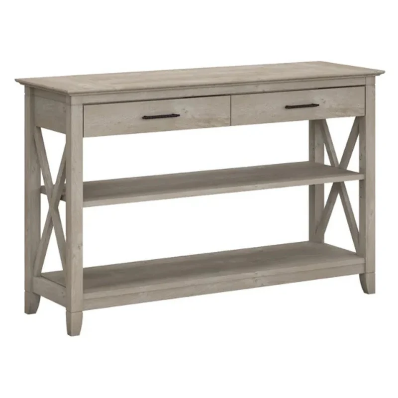 BUSH FURNITURE - Table Console Key West *Boite Ouverte*