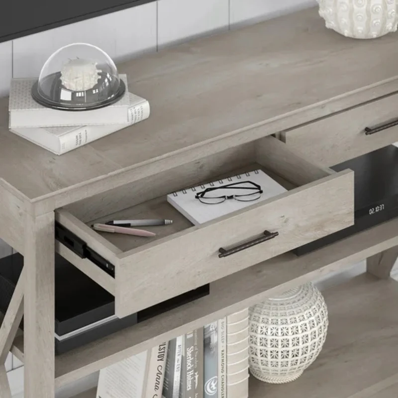 BUSH FURNITURE - Table Console Key West *Boite Ouverte*
