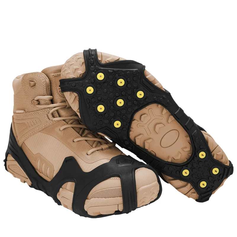 ICETRAX PRO - Paquet de 2 Semelles à Crampons Antidérapants