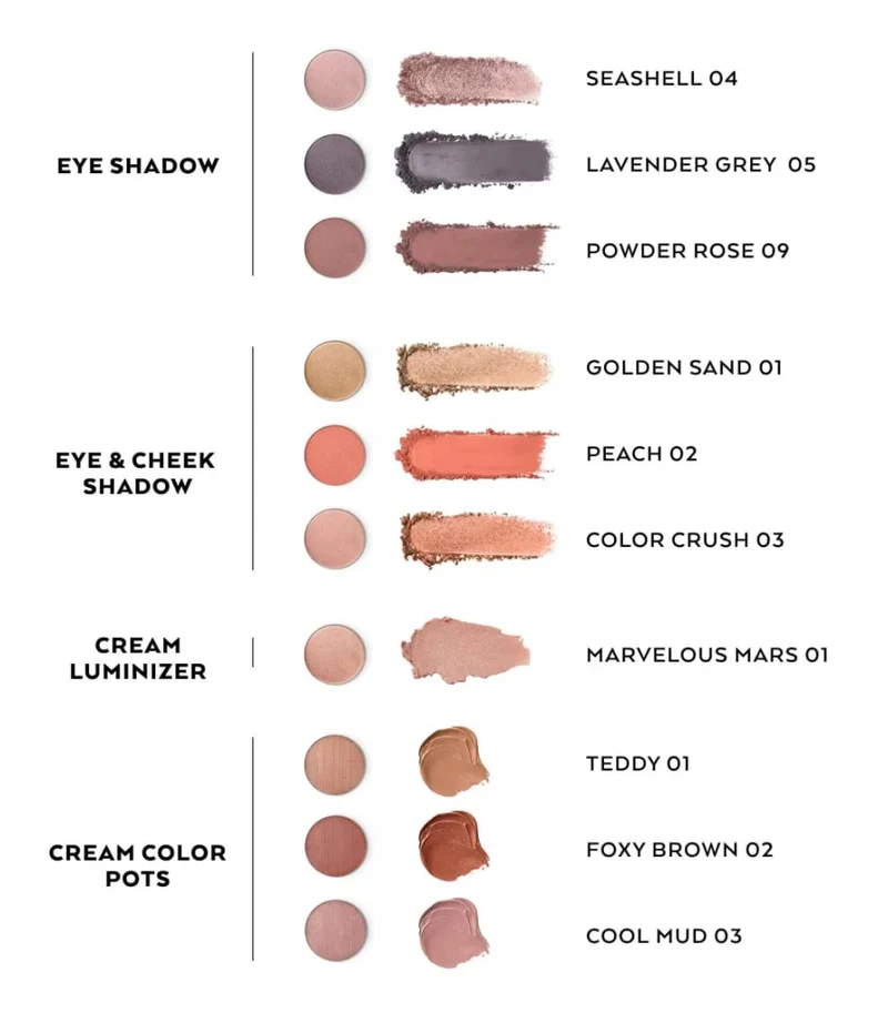 Refillable Eye Shadow Case