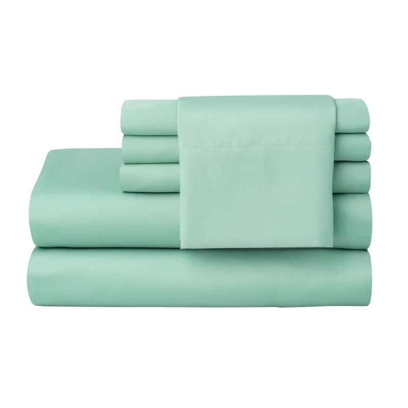 MARTHA STEWART - Ensemble de Draps 6 Pièces