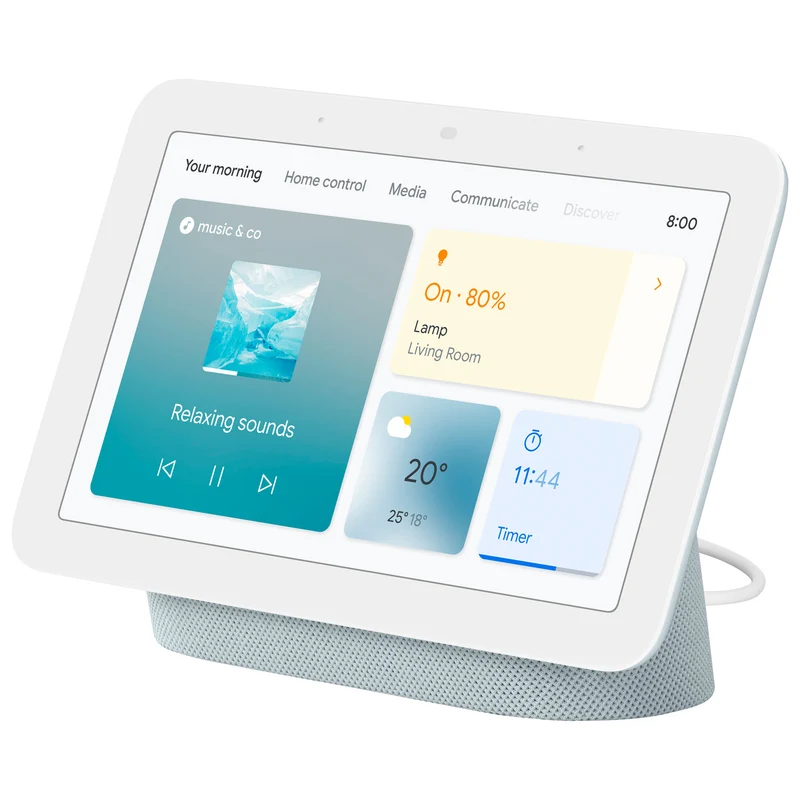 GOOGLE - Nest Hub 2e Génération 7 Pouces
