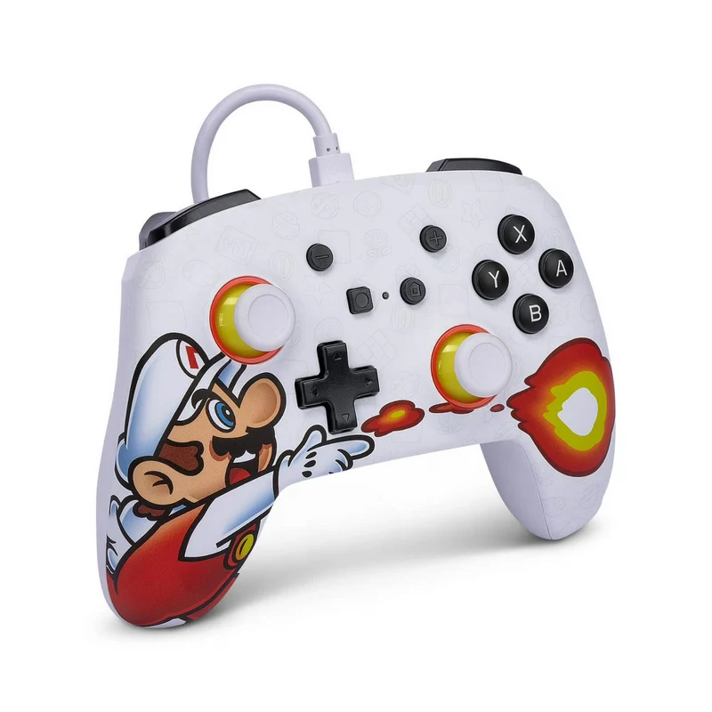 NINTENDO SWITCH - Manette Filaire Optimisée et Étui Mince