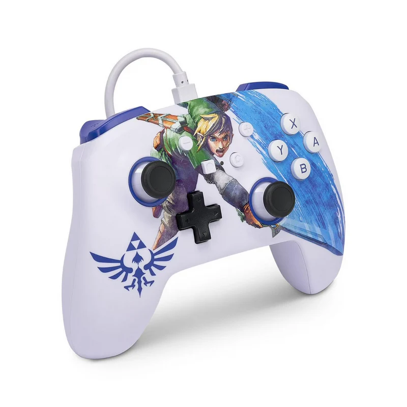 NINTENDO SWITCH - Manette Filaire Optimisée et Étui Mince