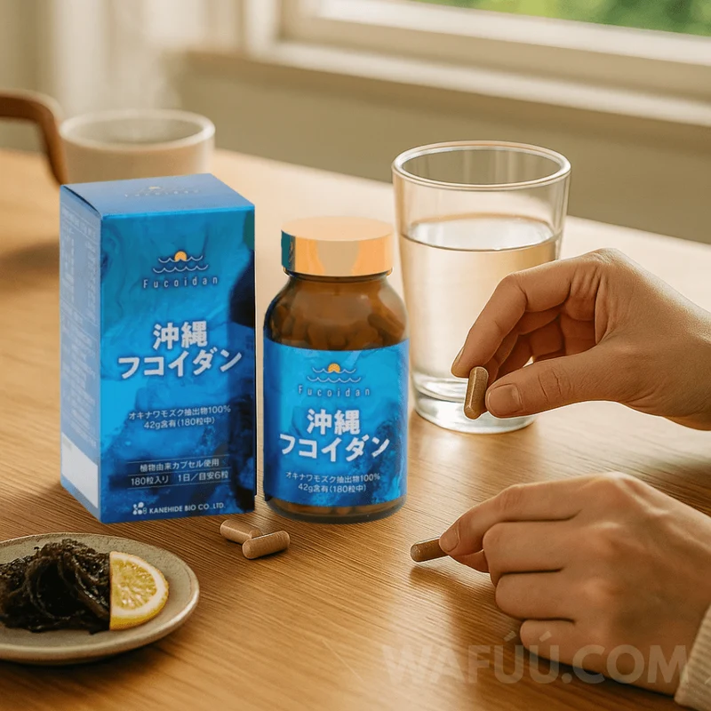 Kanehide Bio Okinawa Fucoidan 180 capsules