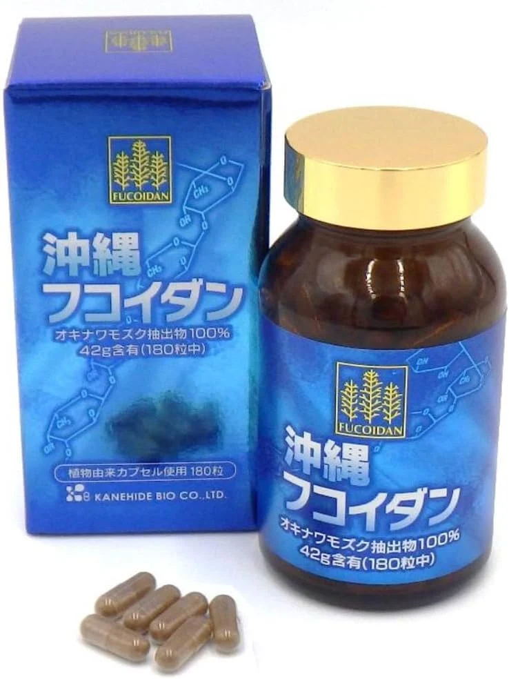 Kanehide Bio Okinawa Fucoidan 180 capsules