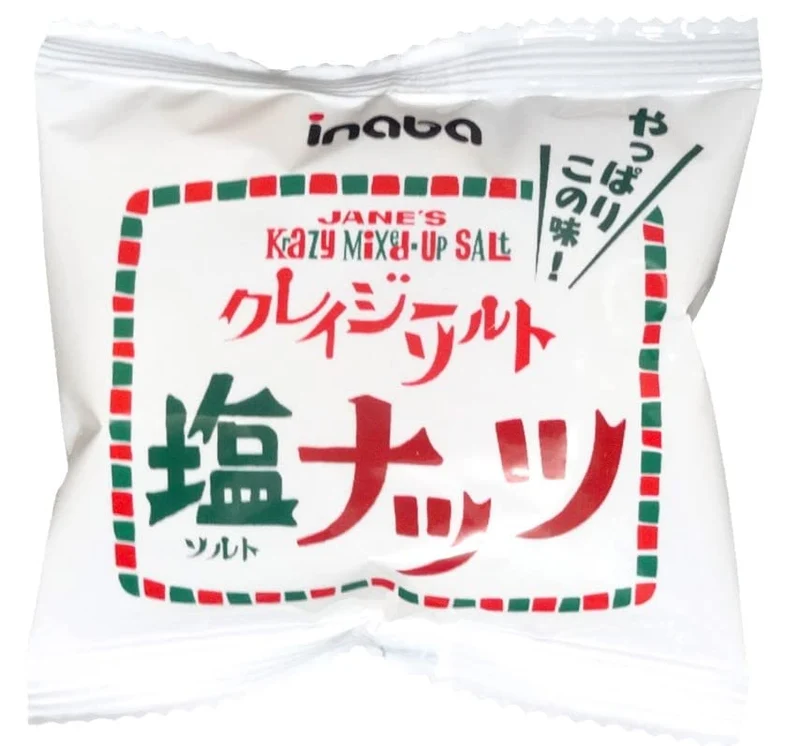 INABA Peanut Crazy Salt Nuts (individually wrapped) 140g