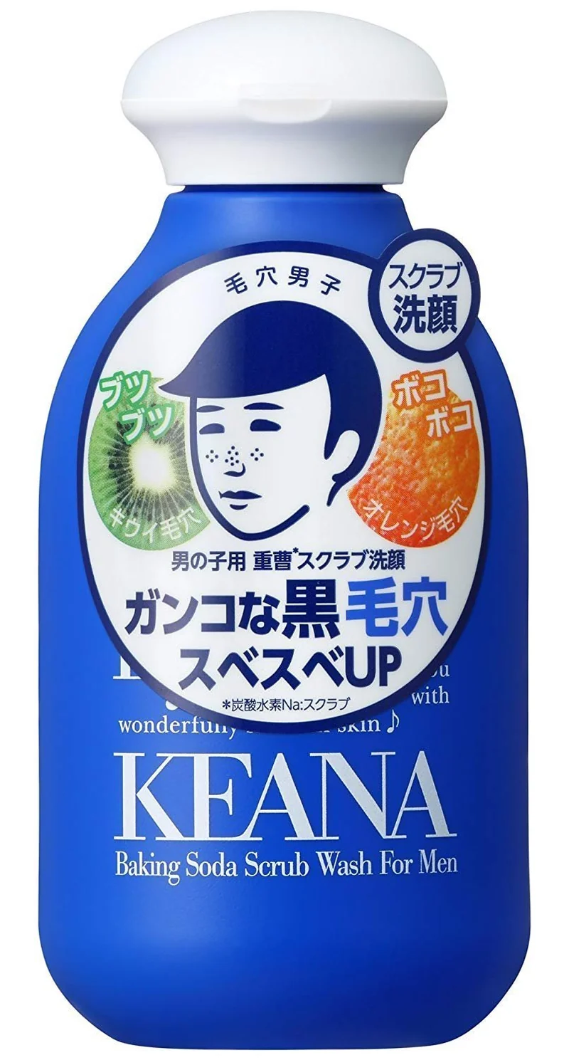 Keana Nadeshiko Baking Soda Scrub Face Wash for Boys 100g