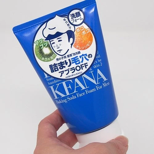 Keana Nadeshiko Pore Caress Baking Soda Foaming Face Wash for Boys