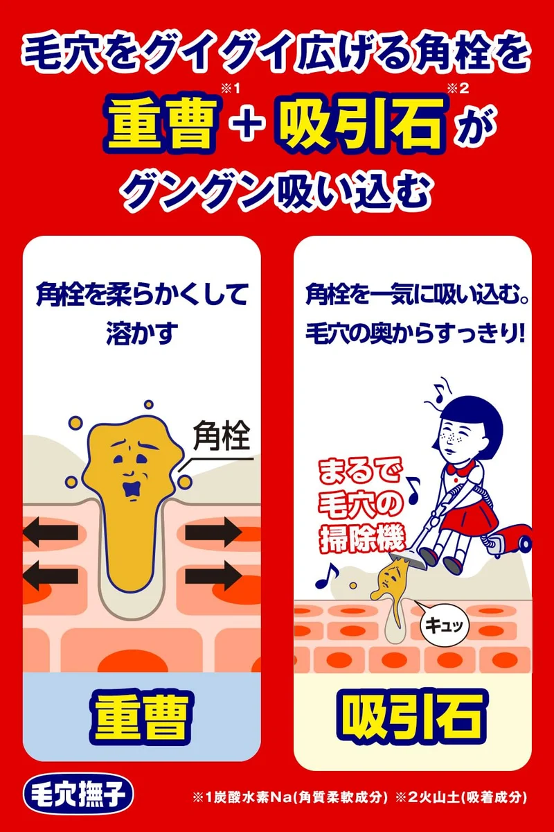 Keana Nadeshiko Baking Soda Nose Cream Pack 15g