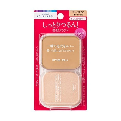 Shiseido AQUA LABEL Moist Powdery Ochre 30 Refill 11 5g