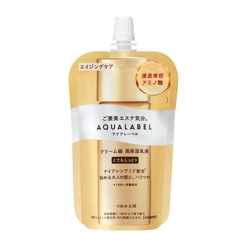Shiseido AQUA LABEL Treatment Milk Oil-in Very Moist Milky Lotion Refill 110mL