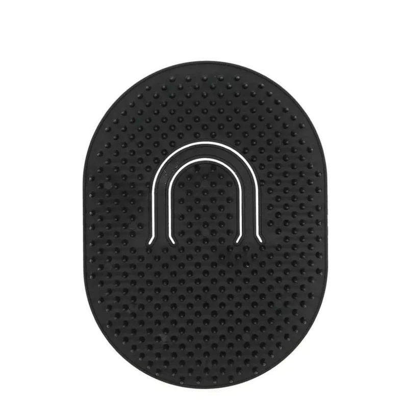 Peigne de paume pour cheveux, barbe et moustache - Couleur assortie