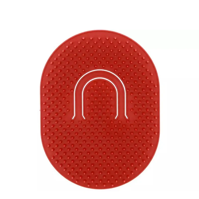 Peigne de paume pour cheveux, barbe et moustache - Couleur assortie