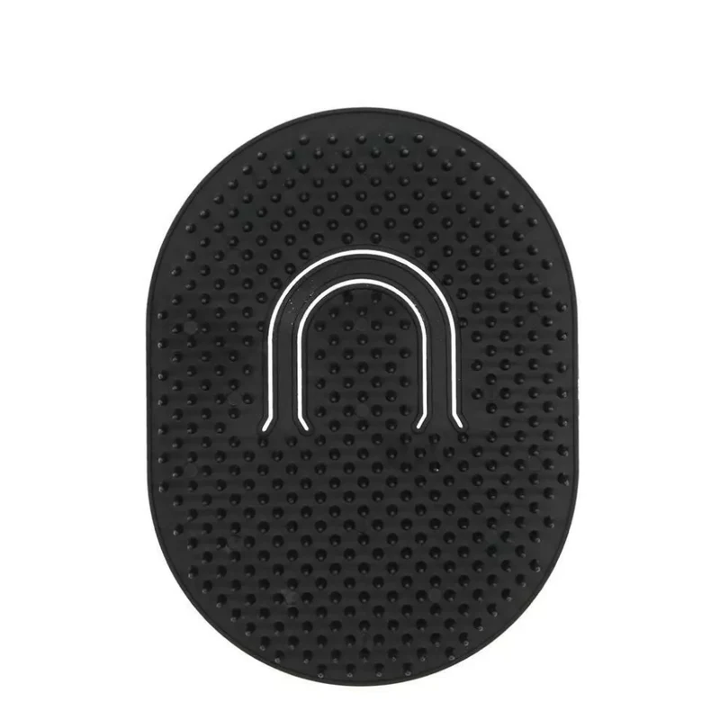 Peigne de paume pour cheveux, barbe et moustache - Couleur assortie