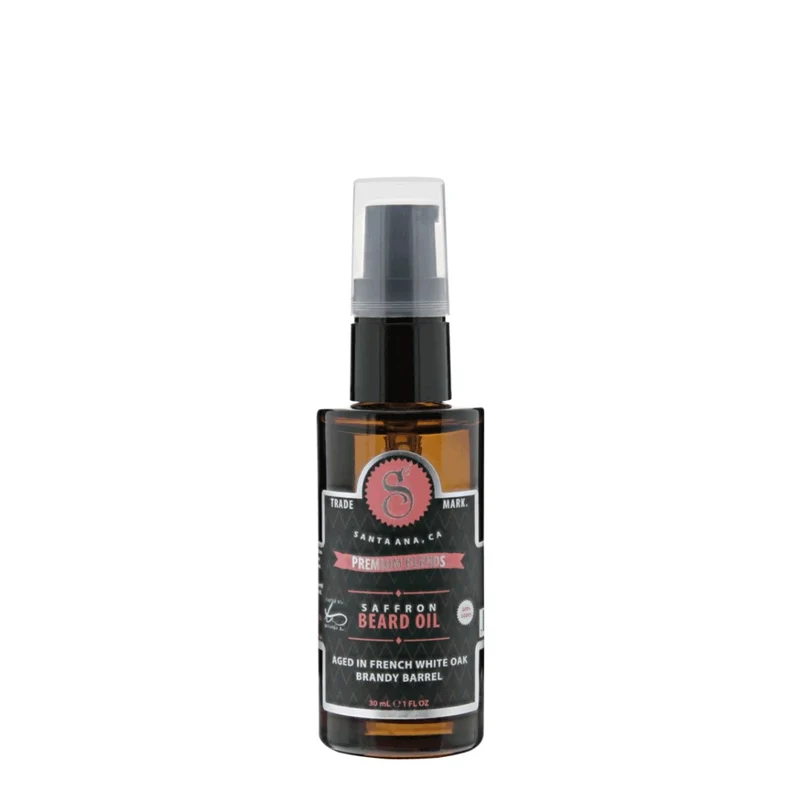 Huile à barbe "Premium Blends Beard Oil" - Safran (30ml/1.0oz)