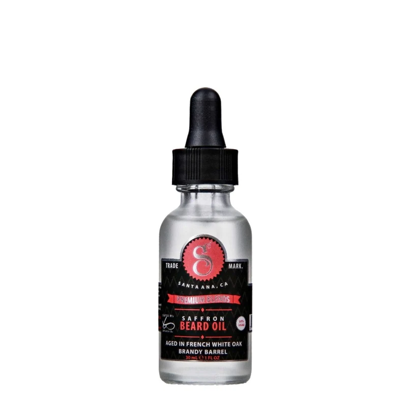 Huile à barbe "Premium Blends Beard Oil" - Safran (30ml/1.0oz)