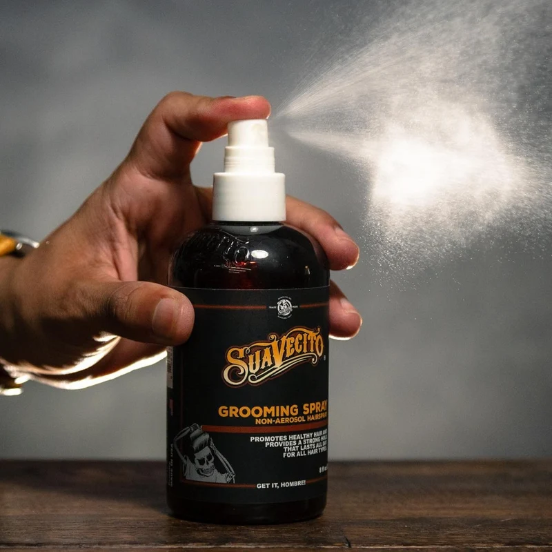 Vaporisateur coiffant sans aérosol "Grooming Spray" - Tenue forte, brillance moyenne (247ml/8.0oz)