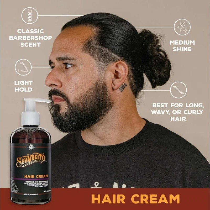 Crème pour les cheveux - Tenue moyenne, brillance naturel (237ml/8.0oz)