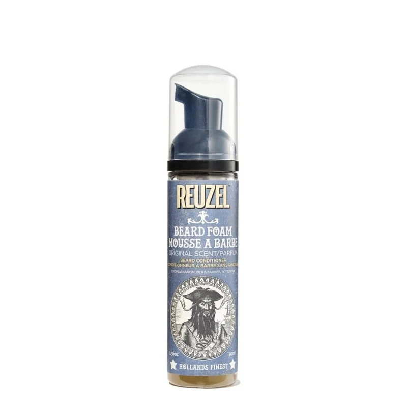 Revitalisant en mousse pour la barbe sans rinçage "Beard Foam" - Original (70ml/2.36oz)