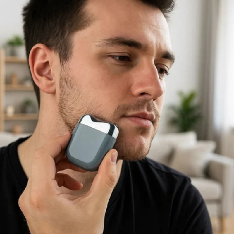 Rasoir électrique portable double tête