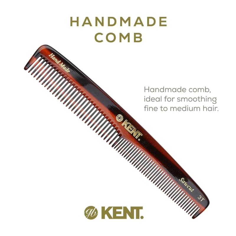 Peigne de coiffure - Gros et fin (167mm/6.6'') - 3T