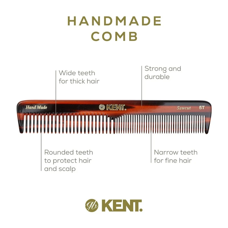 Peigne de coiffure - Gros et fin (169mm/6.7'') - 5T