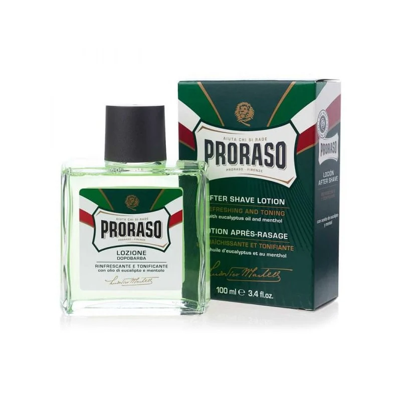 Lotion après-rasage à l'huile d'eucalyptus et au menthol (100ml/3.4oz)