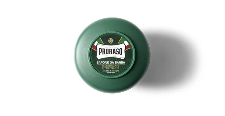 Savon à raser en bol à l'huile d'eucalyptus et au menthol (150ml/5.2oz)