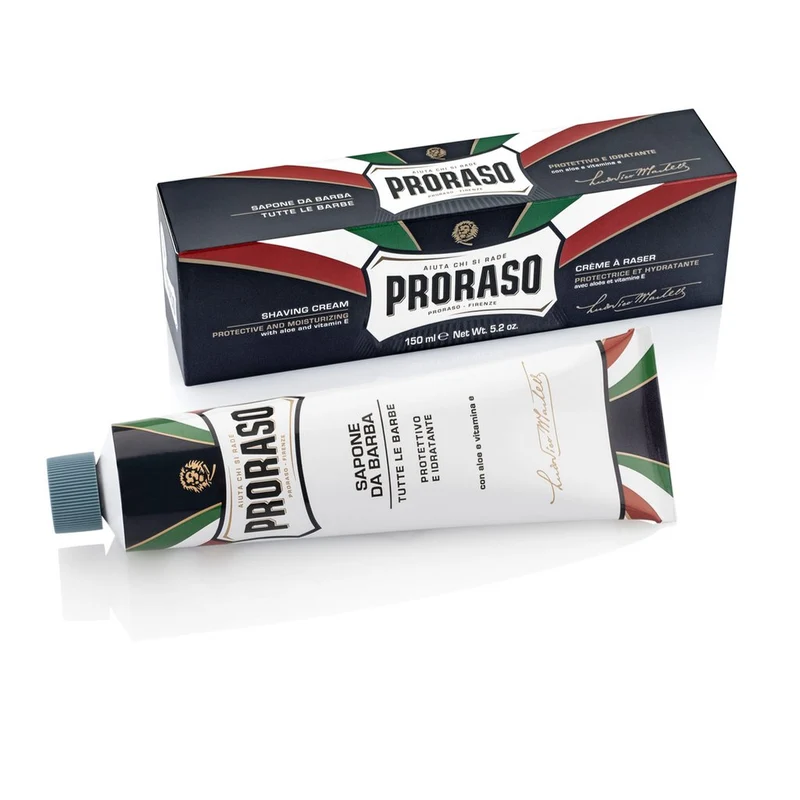 Crème à raser avec aloès et vitamine E (150ml/5.2oz)