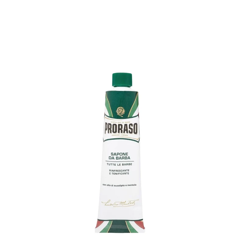 Savon à raser en tube à l'huile d'eucalyptus et au menthol (150ml/5.2oz)