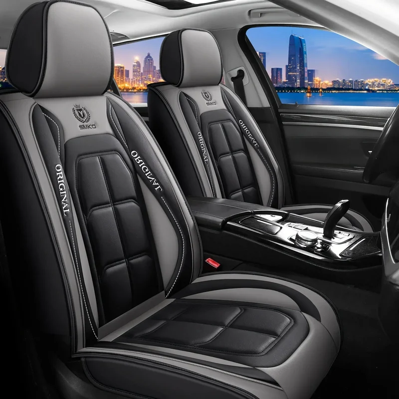Copertura per sedile auto in look pelle – Antiscivolo, Resistente e Universale