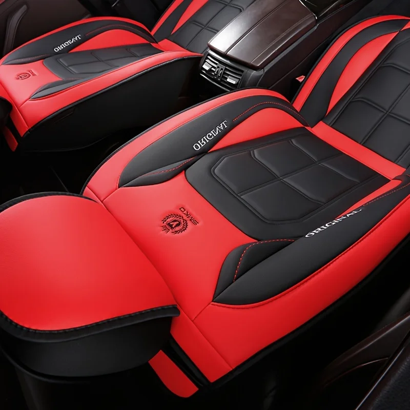 Copertura per sedile auto in look pelle – Antiscivolo, Resistente e Universale