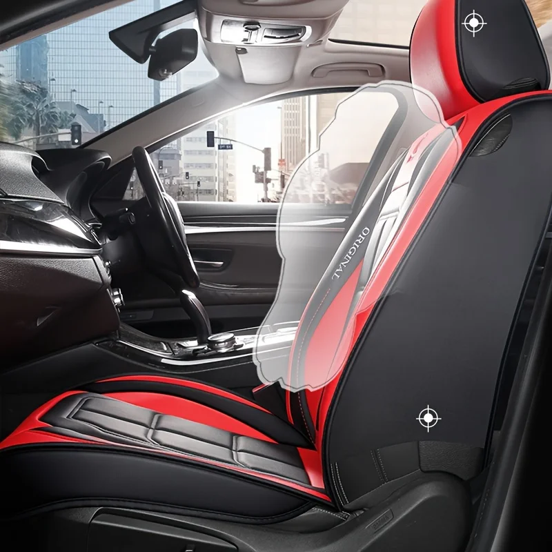 Copertura per sedile auto in look pelle – Antiscivolo, Resistente e Universale