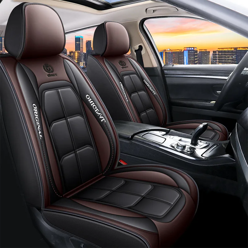 Copertura per sedile auto in look pelle – Antiscivolo, Resistente e Universale