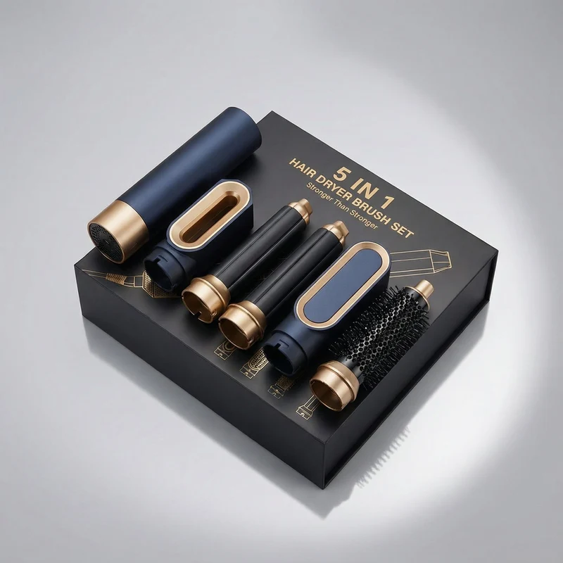 Haarstyler 5-in-1 | Potente 1000W | Tecnologia agli ioni