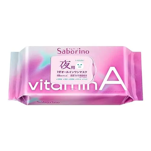 Saborino Night Face Mask Vitamin A