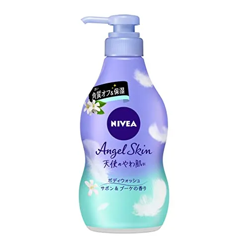 Kao NIVEA Angel Skin Body Wash Savon & Bouquet fragrance pump 480ml