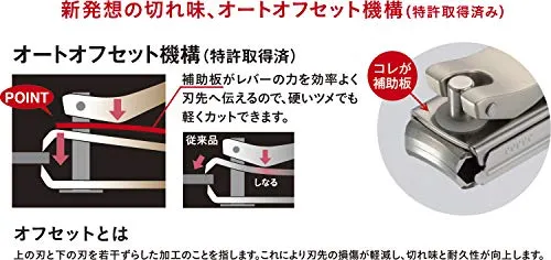 FEATHER Tokusen Finger Toe Nail CLIPPER Made in Japan Size:S