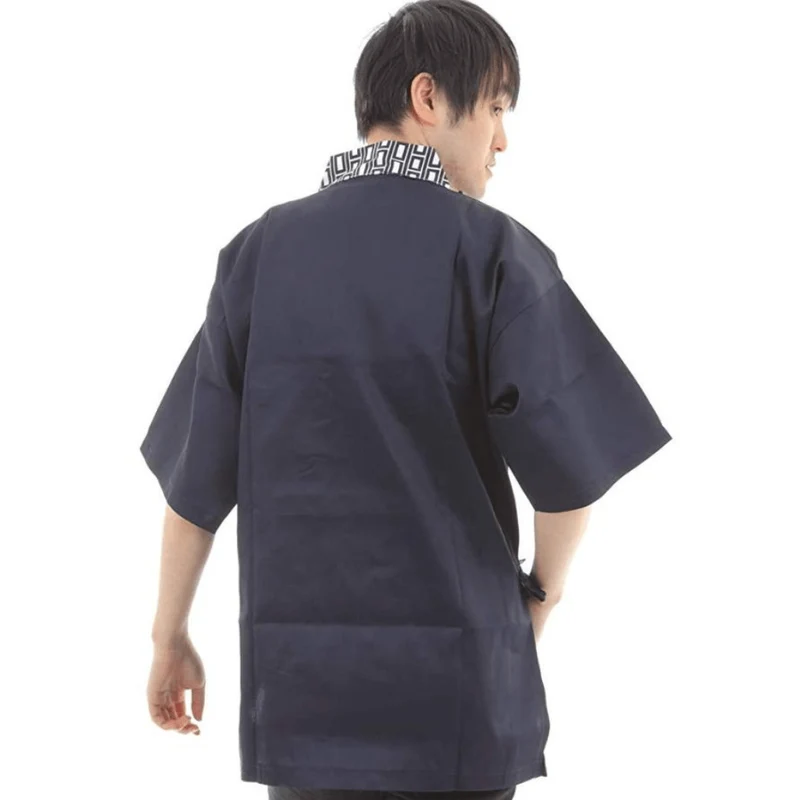 Japanese SUSHI Chef's Uniform Happi Jacket Jinbei ITAMAE
