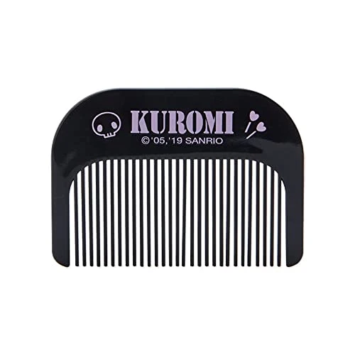 SANRIO Kuromi Face Shaped Mirror & Comb Set 963844