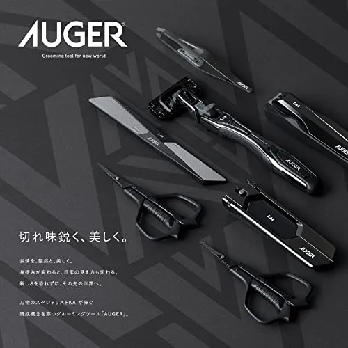 KAI AUGER 5-blade razor combo pack 6 replacement blades