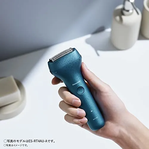 Panasonic Men's Shaver 3 Blades USB Rechargeable Model Dark Navy ES-RT1AU-A