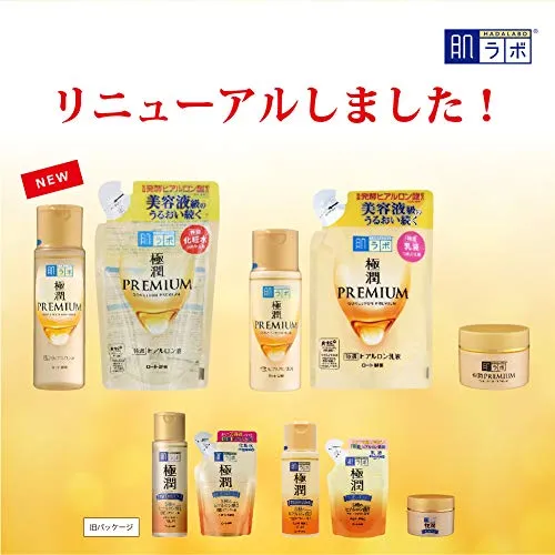 Hada Labo Gokujun Premium Hyaluronic Acid Refill Beauty Essence 170mL