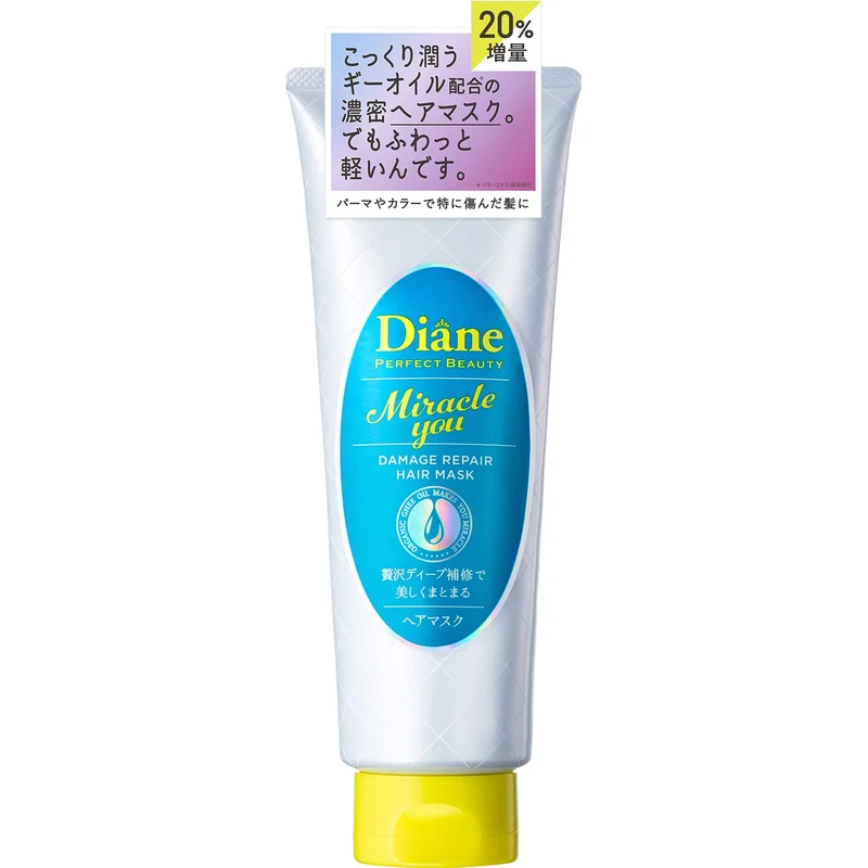 Diane Hair Mask Color Keep & Damage Repair Shiny Floral Scent 180G