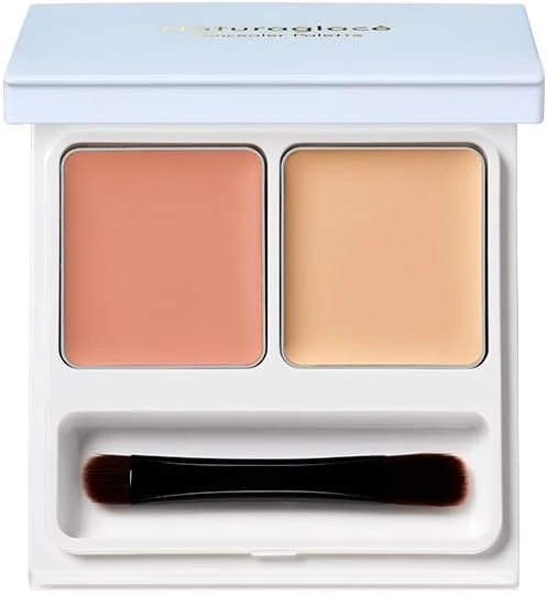 Naturaglace Concealer Palette SPF50 PA++++ 01 Light 2 4g x 2 Organic Skincare